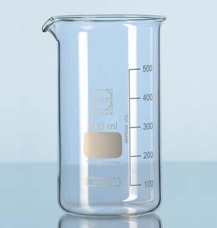 BEKERGLAS hoog model (DURAN)