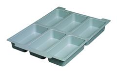 Gratnells inzet 6 vakken