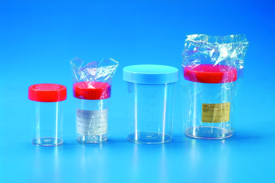 Potje PS met schroefdop inhoud 60 ml