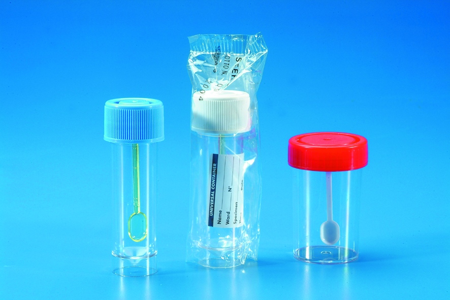 Potje PS met schroefdop