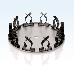 Reageerbuishouder voor rotator