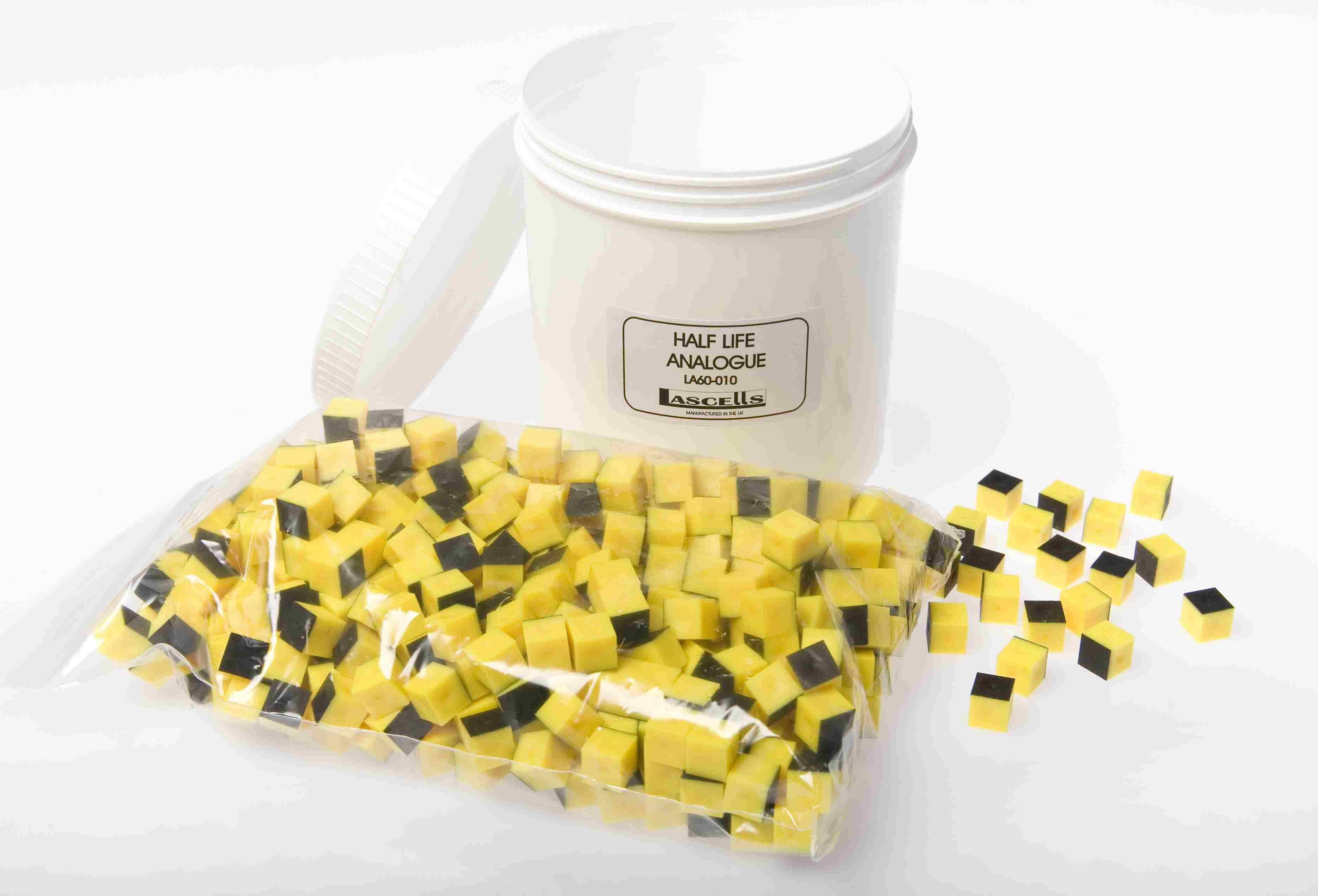 Halfwaardetijd analogie