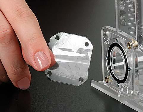 Diffusie/osmose apparaat membraan