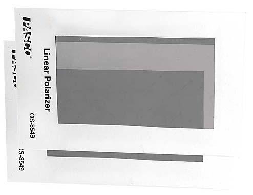 Linear polarizer (2 pack)