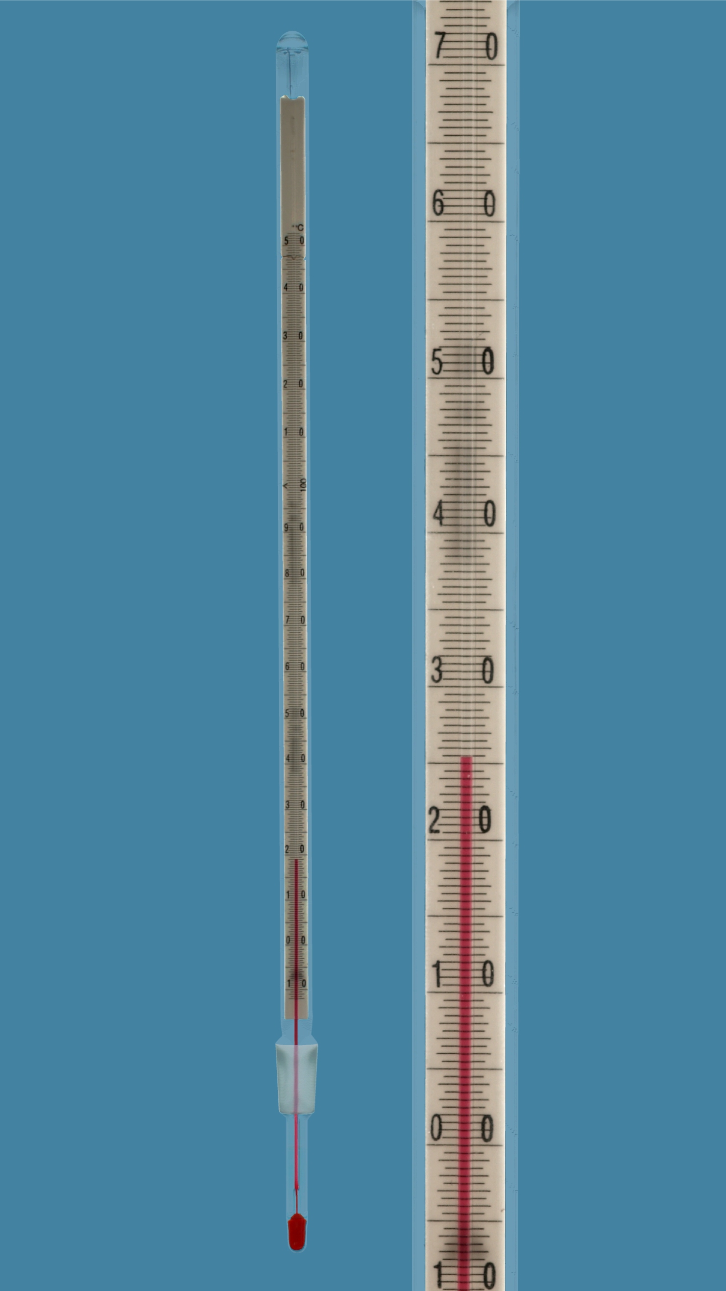 Vloeistofthermometers