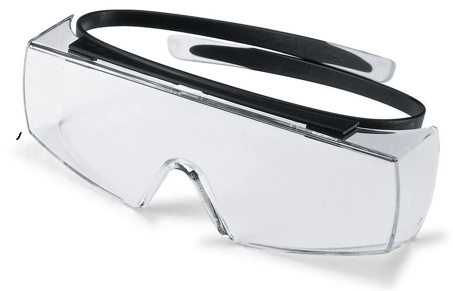 Overzetbril Uvex zwart