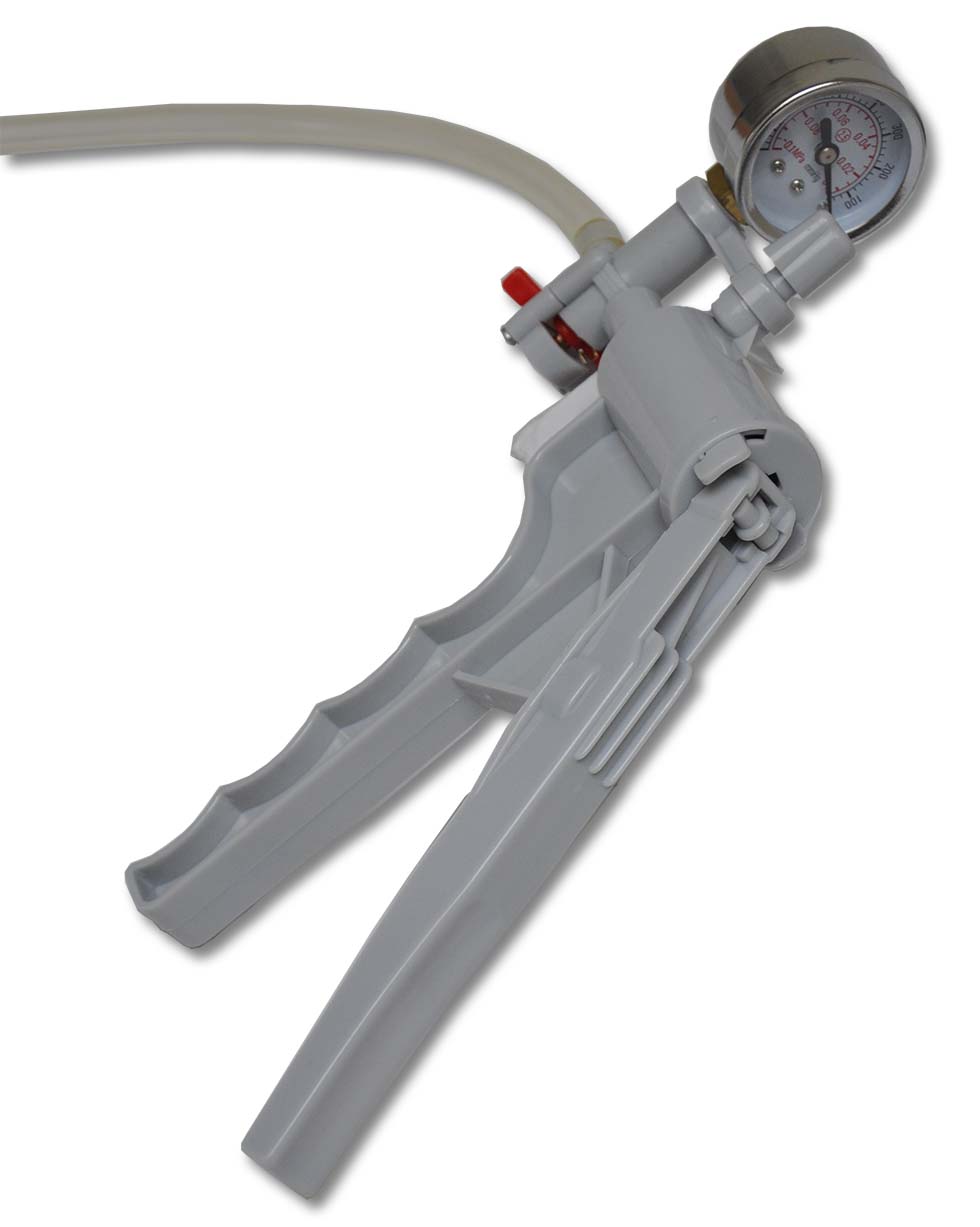 Vacuümpomp handbediend