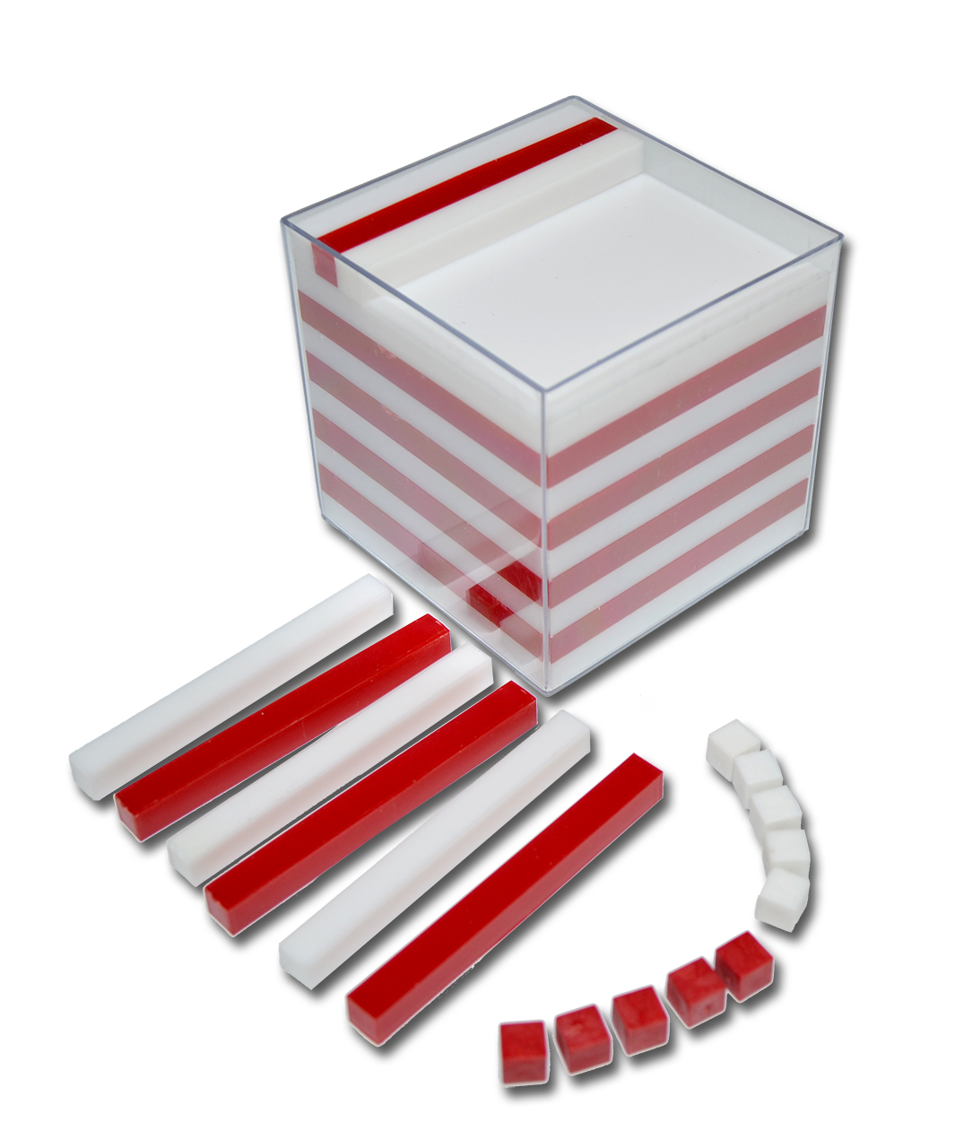 Deelbare kubieke decimeter kubus