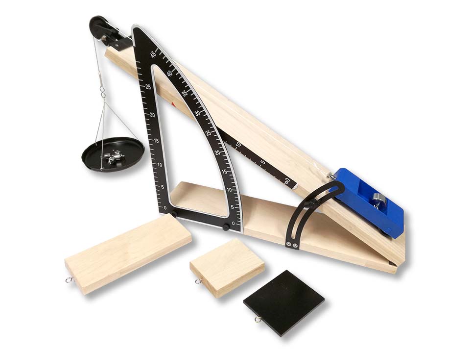 Hellend vlak met houder