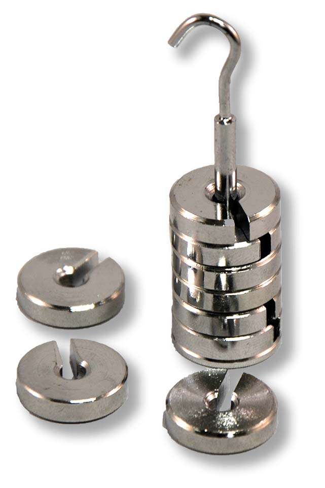 Schijfgewichten verchroomd 10x 50 gram