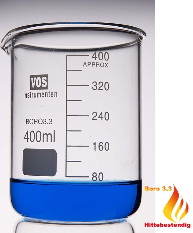 Bekerglas laag model VOSglas