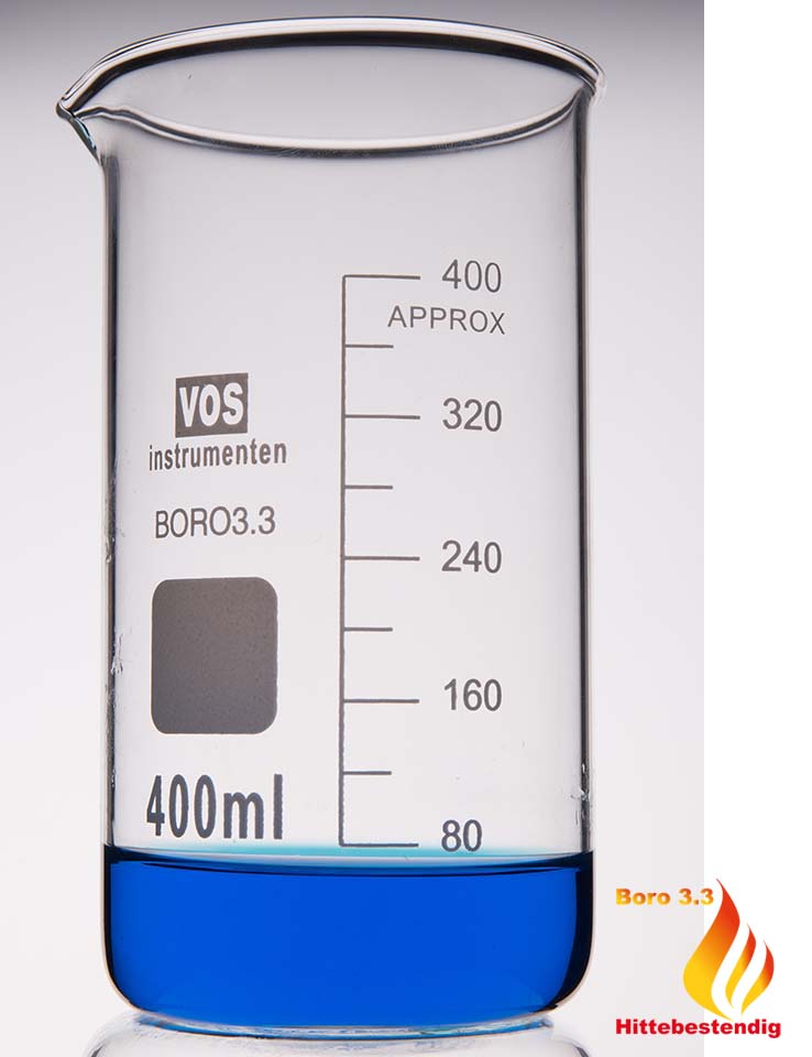 Bekerglas hoog model VOSglas