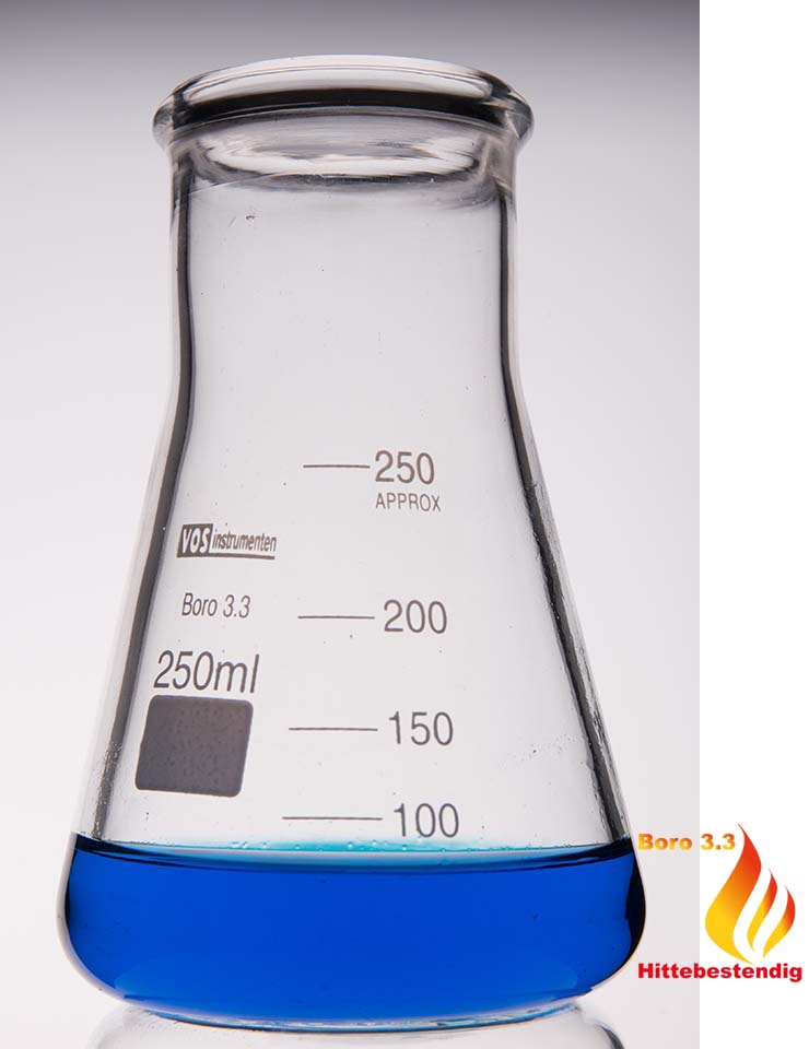 Erlenmeyer wijdmonds VOSglas