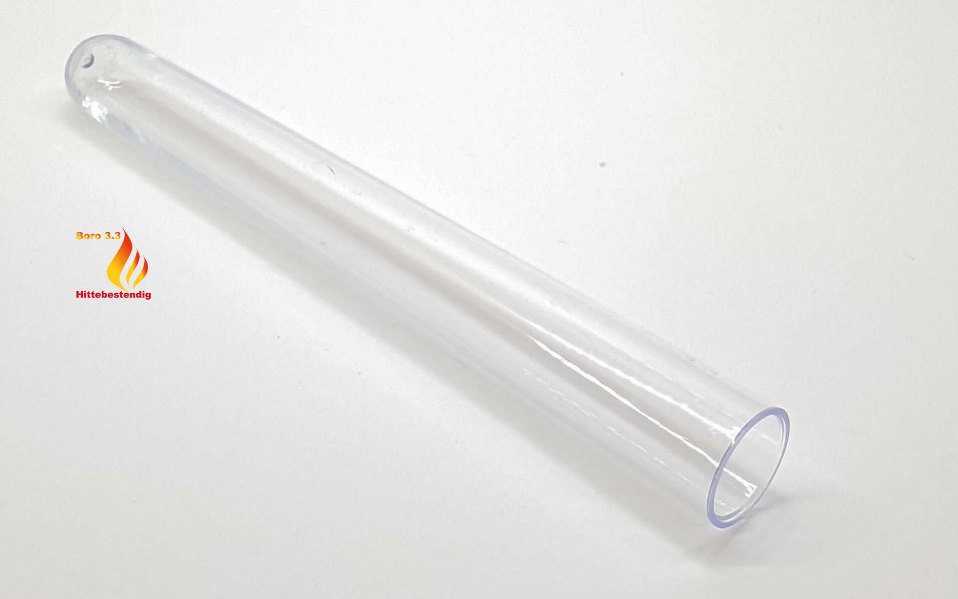 Reageerbuizen Boro3.3 met en zonder rand